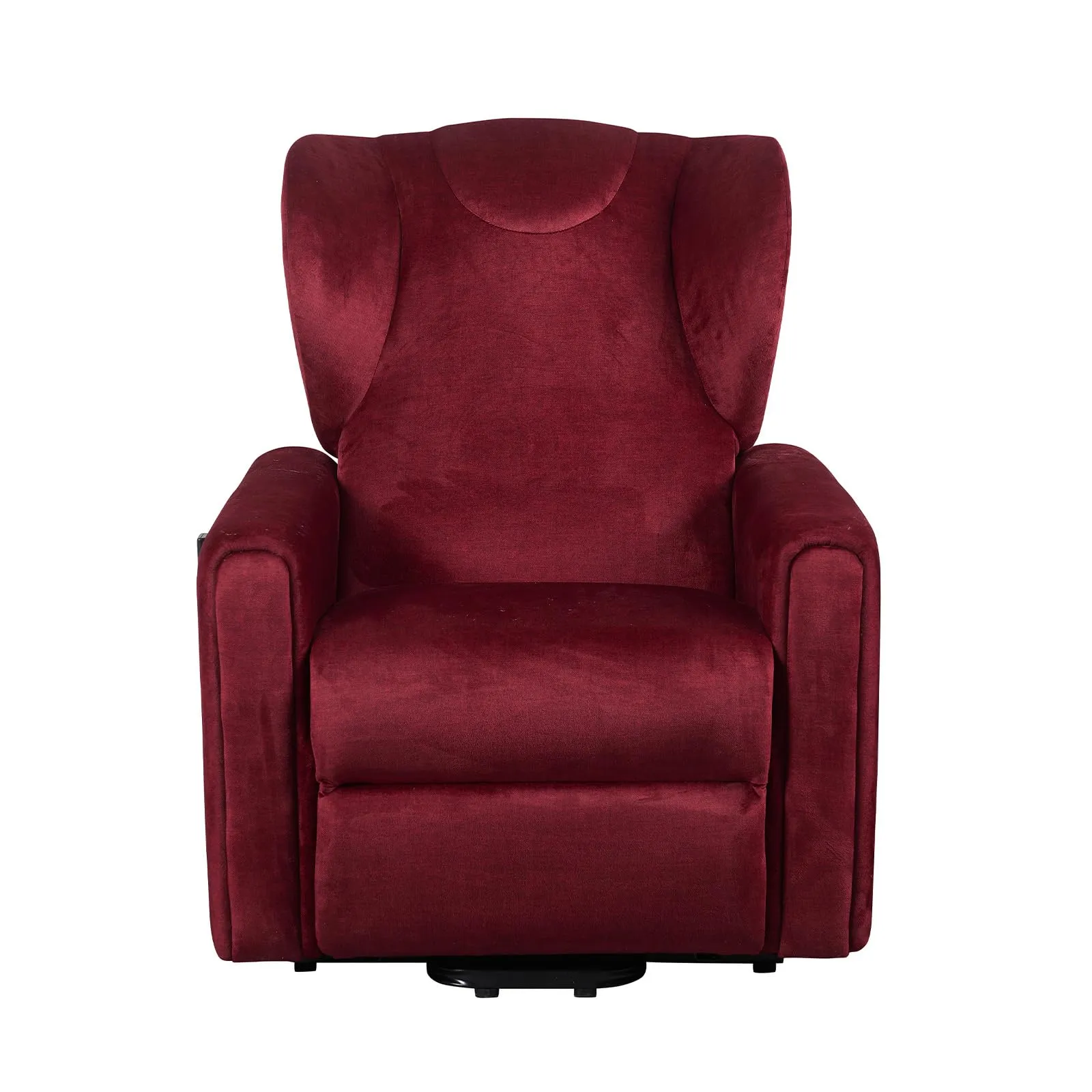 Poltrone Italia Poltrona Large Relax Elettrica Rinforzata, 2 Motori, Reclinazione Indipendente Schiena e Piedi, Letto 180°, Max 160 Kg, Rosso - immagine 8
