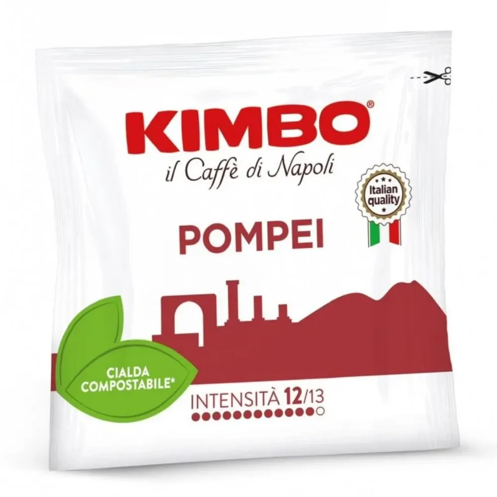 Kimbo Pompei Compostable ESE Coffee Pods, 50 Units - immagine 2