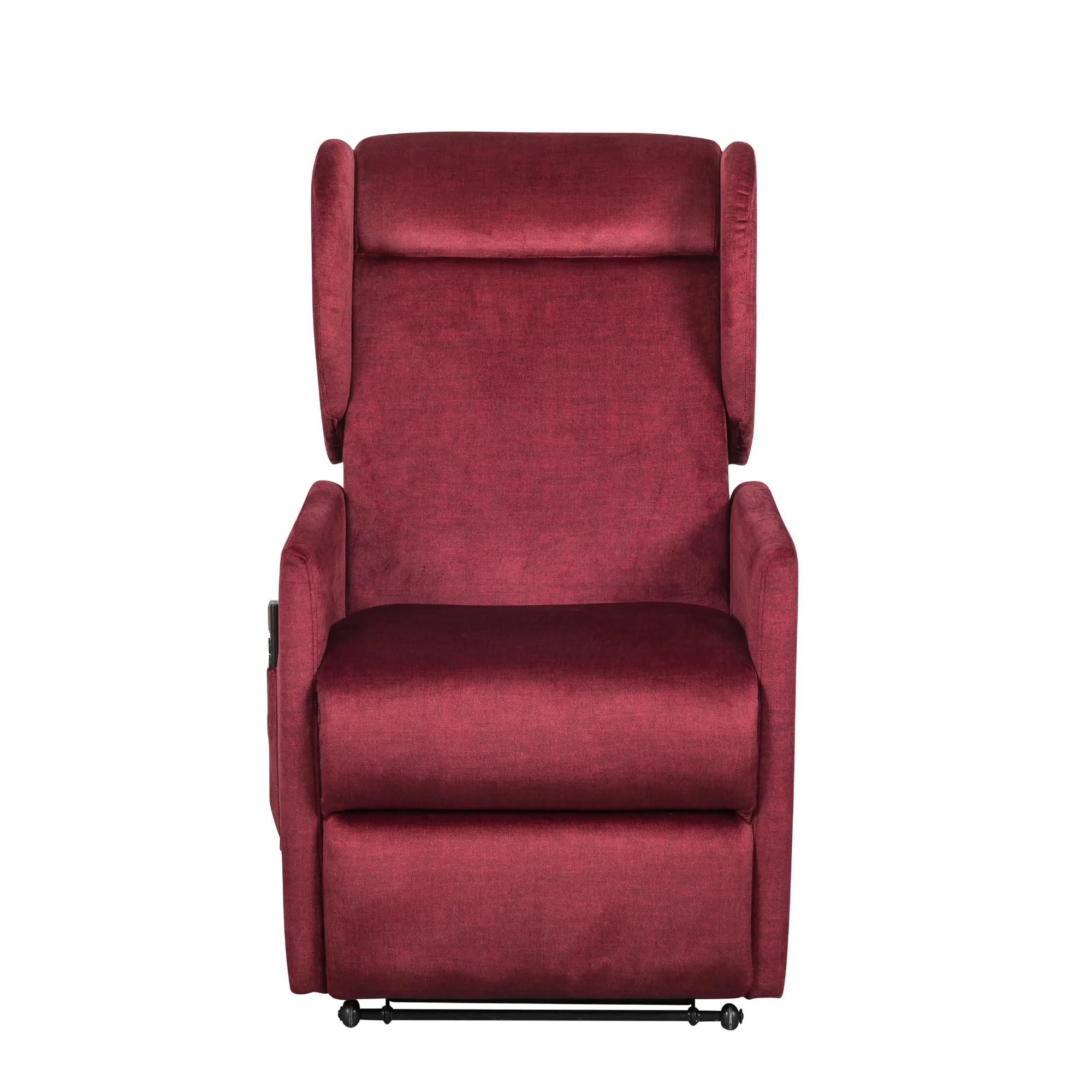 Poltrone Italia Eva 2 Poltrona Relax Alzapersona 2 Motori Salvaspazio Memory Rosso - immagine 7