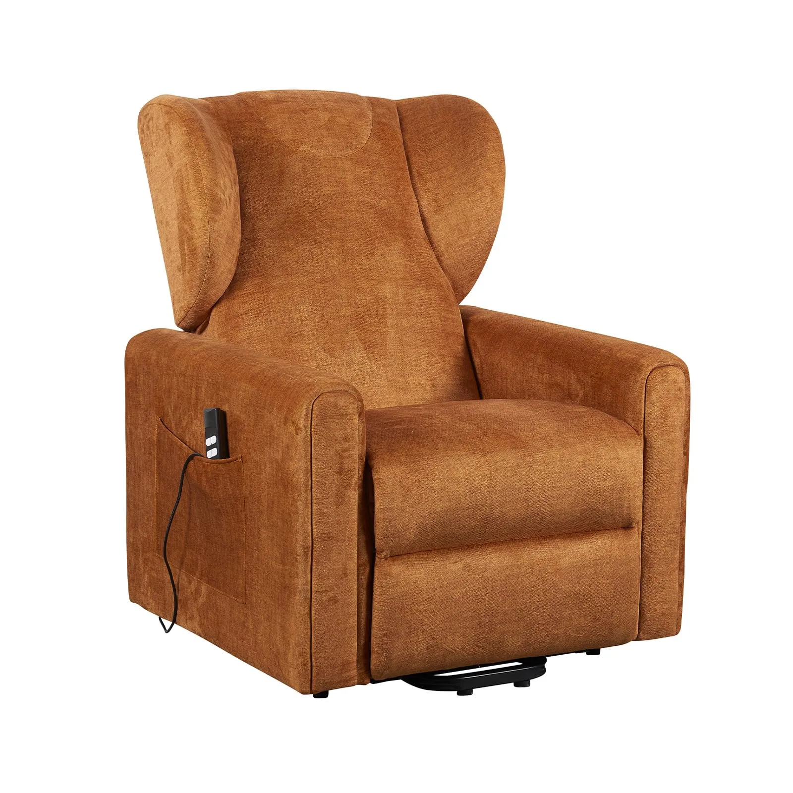 Poltrone Italia Poltrona Relax Elettrica Large Barbara2, 2 Motori Zero Gravity, Reclinazione Letto 180°, Portata 160 kg, Ocra - immagine 1