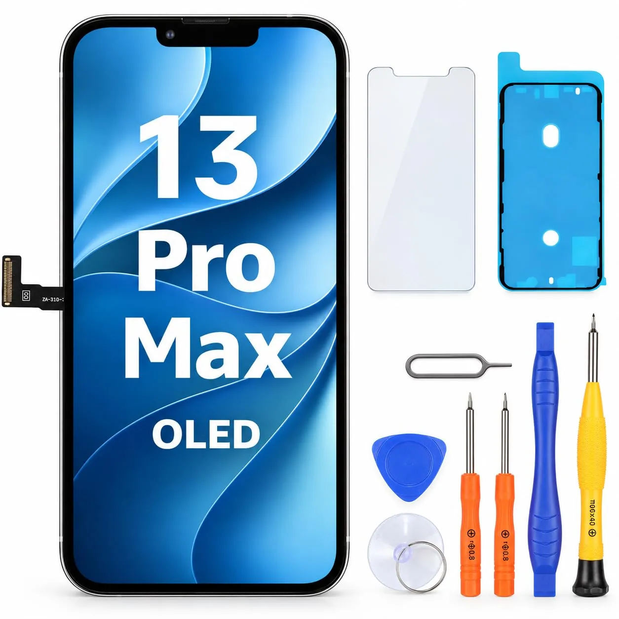 LL TRADER Schermo OLED per iPhone 13 Pro Max 6.7" Kit di Sostituzione - immagine 1