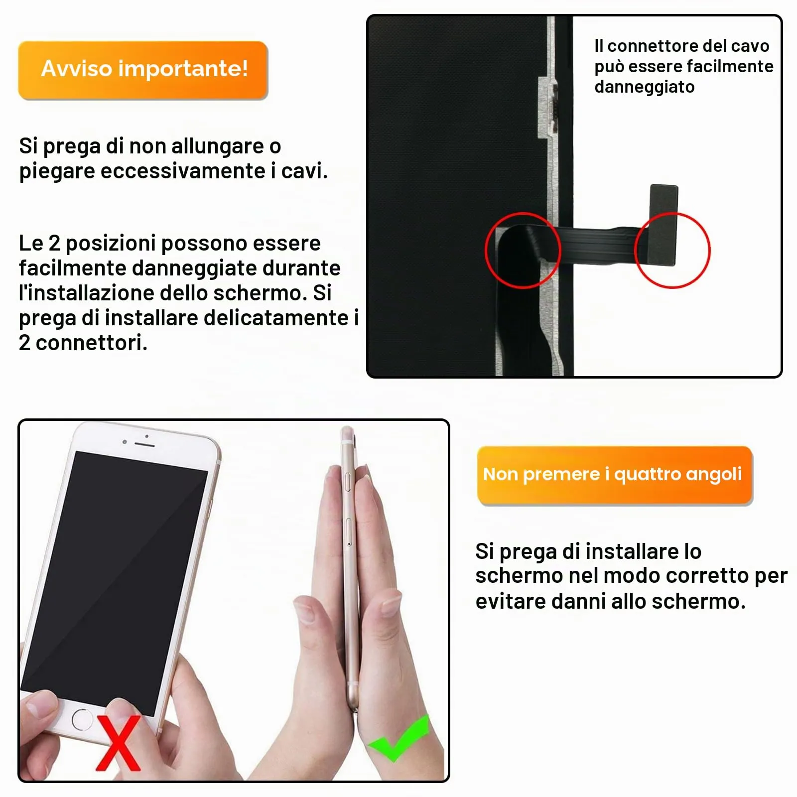 LL TRADER Schermo OLED per iPhone 13 Pro Max 6.7" Kit di Sostituzione - immagine 6
