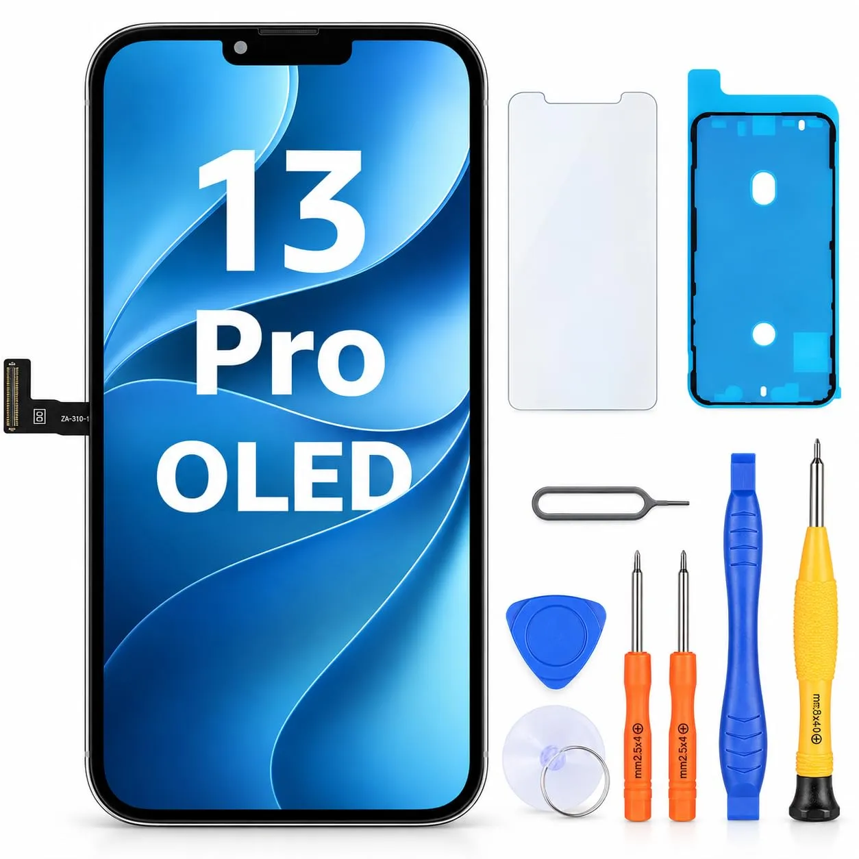 LL TRADER Schermo OLED per iPhone 13 Pro 6.1" Kit di Sostituzione - immagine 1