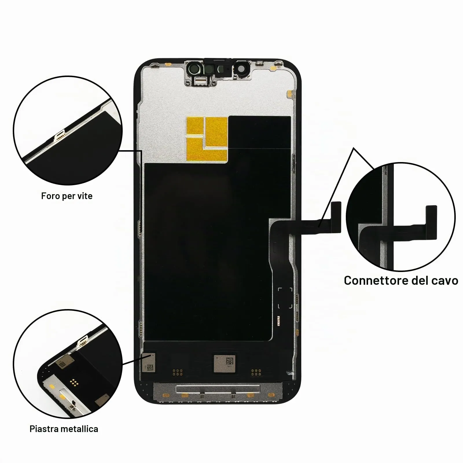 LL TRADER Schermo OLED per iPhone 13 Pro 6.1" Kit di Sostituzione - immagine 5