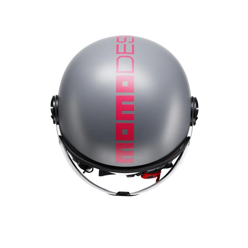 Momo Design FGTR Classic E2206, Grigio Opaco Fluo/Fucsia, S - immagine 6