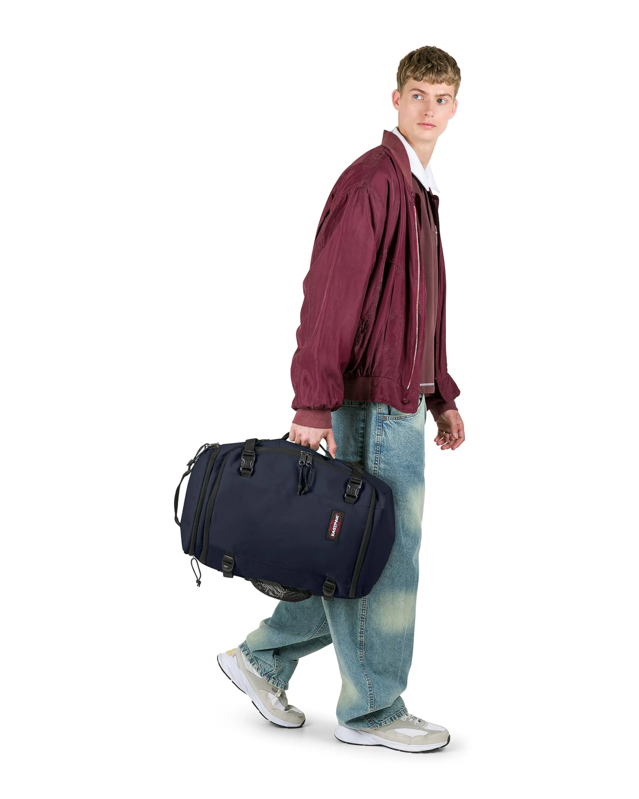 Eastpak Benchmark Single Pencil Case, Triple Denim - immagine 8