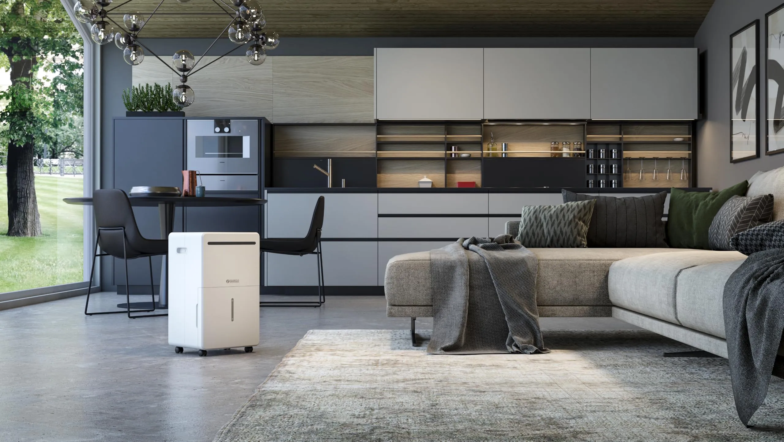 Olimpia Splendid 02720 Aquaria S2 24 NW Deumidificatore 24L con WiFi, Tripla Filtrazione, Ionizzatore e Sanificazione UV - immagine 4