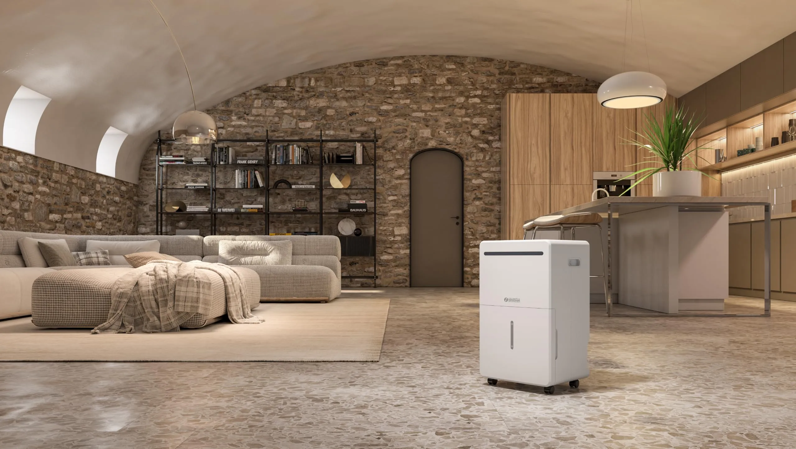 Olimpia Splendid 02720 Aquaria S2 24 NW Deumidificatore 24L con WiFi, Tripla Filtrazione, Ionizzatore e Sanificazione UV - immagine 5