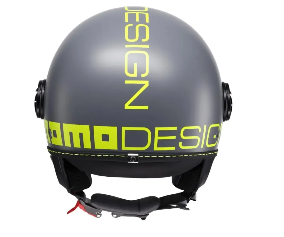 MOMO Design FGTR Classic E2206, Grigio Opaco Fluo/Giallo Fluo, XL - immagine 5