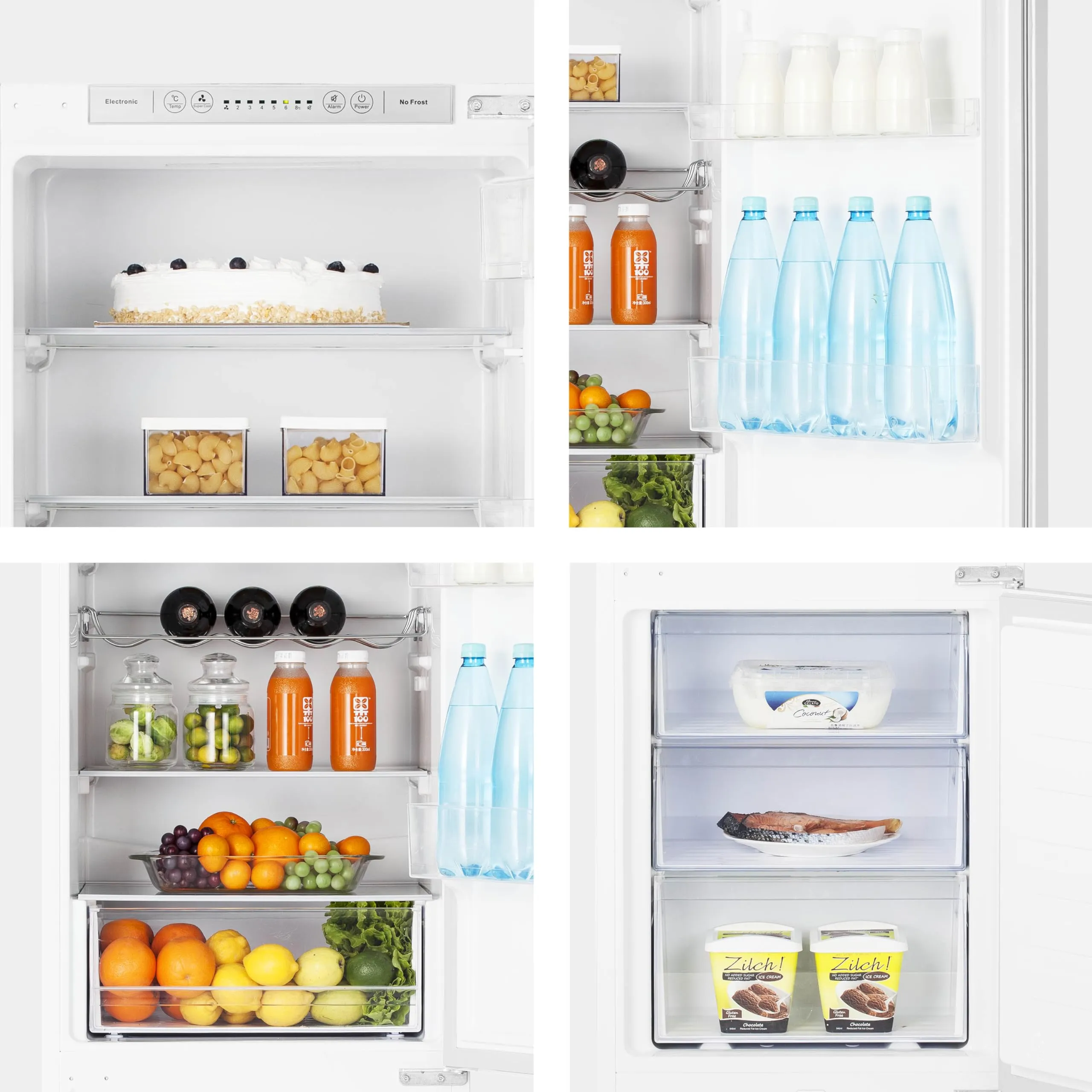Hisense Rib312F4Awe Frigorifero Combinato Da Incasso No Frost, 246 L, Bianco - immagine 11