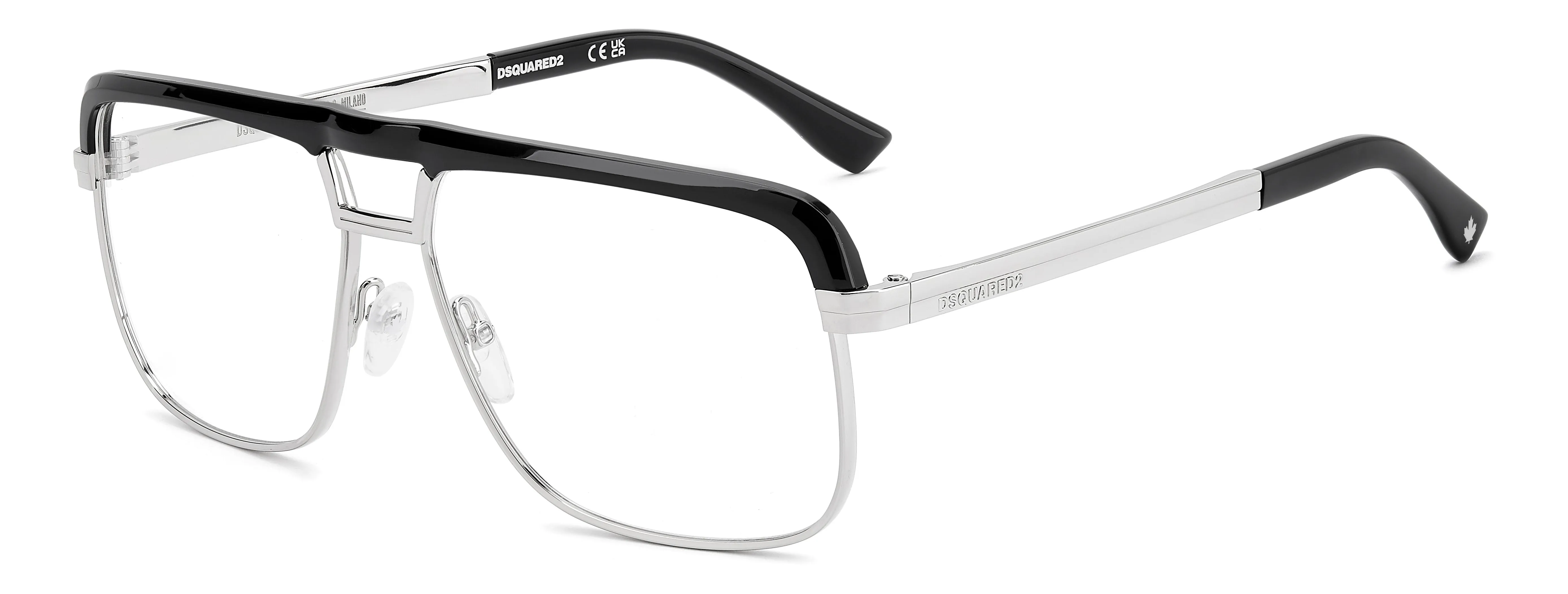 Dsquared2 D2 0215 Black Silver 60/15/139.8 Uomo - immagine 1