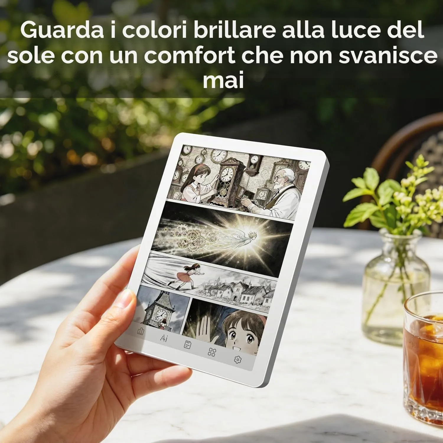 Bigme B6 E-Reader, 15.2 cm Color E-Ink, 2 GB + 32 GB - immagine 3