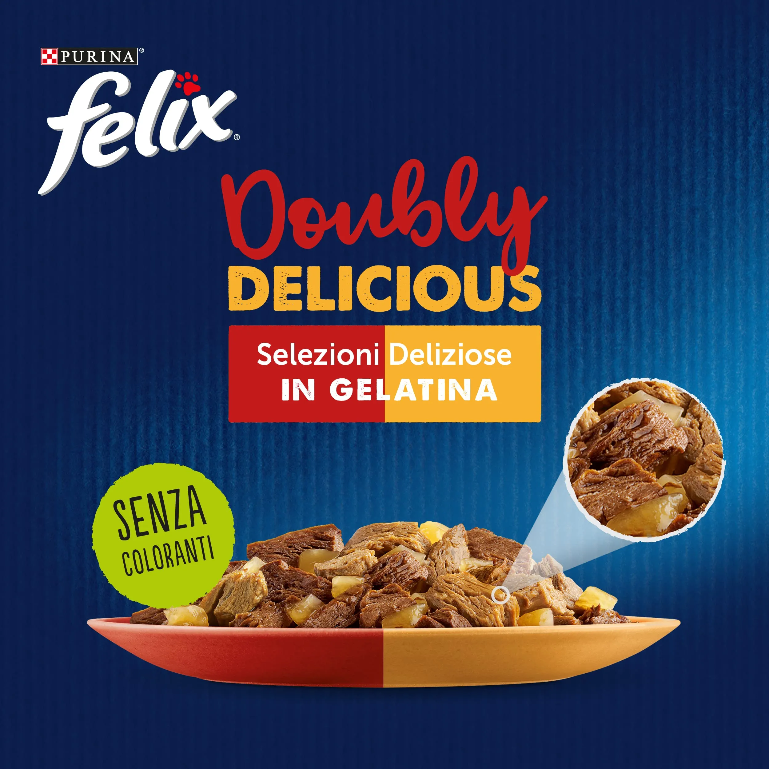 Felix Doubly Delicious Cibo Umido per Gatti Adulti, 48 Bustine da 85 g - immagine 8