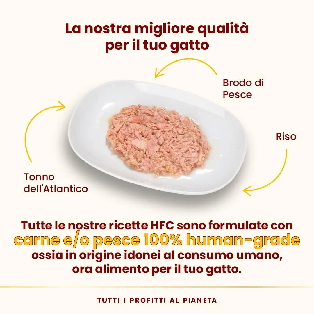Almo Nature HFC Natural con Tonno dell'Atlantico per Gatto, 150 g - immagine 3