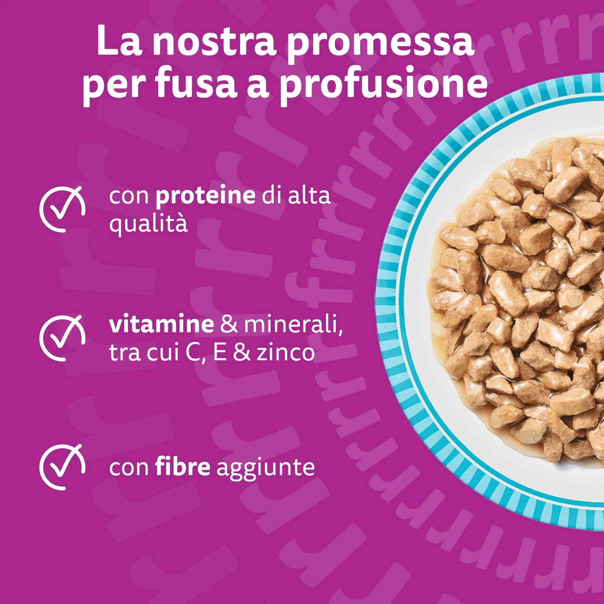 Whiskas Pranzetti Selezione di Pesce Adulto 1+, Cibo Umido per Gatto, 72 x 50g - immagine 4