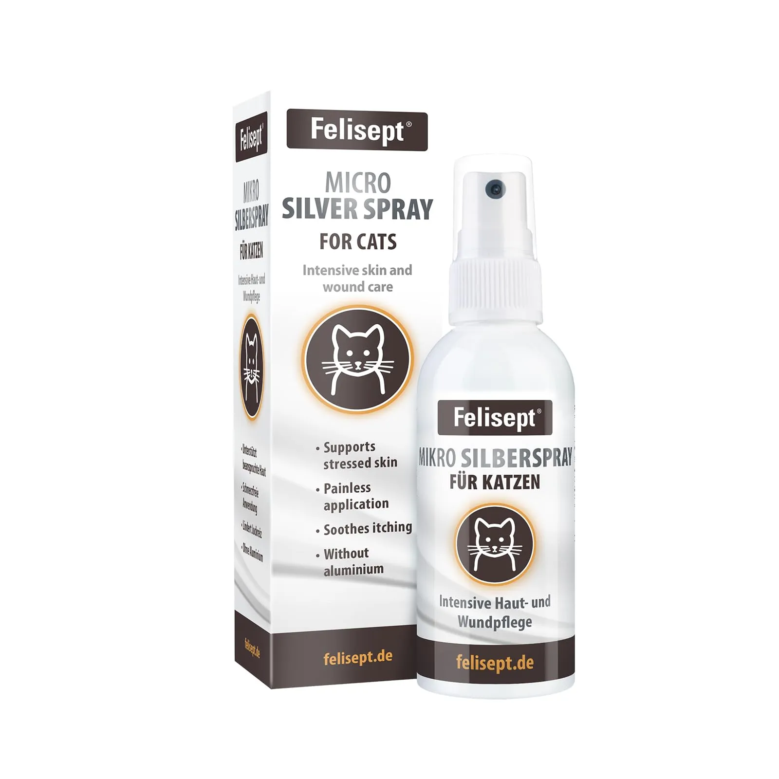 Felisept Micro Argento Spray per gatti 75ml - immagine 1