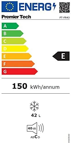 PremierTech Mini Congelatore da Tavolo 42 Litri Bianco PT-FR43 - immagine 9