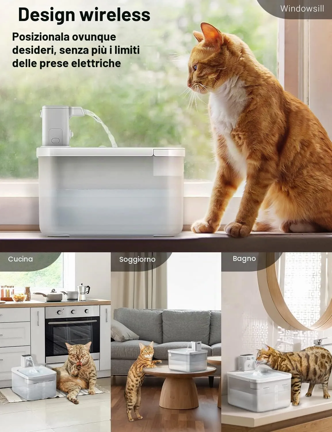 DownyPaws Filtri per Fontana Gatti DPWFP6, 12 Pezzi - immagine 7