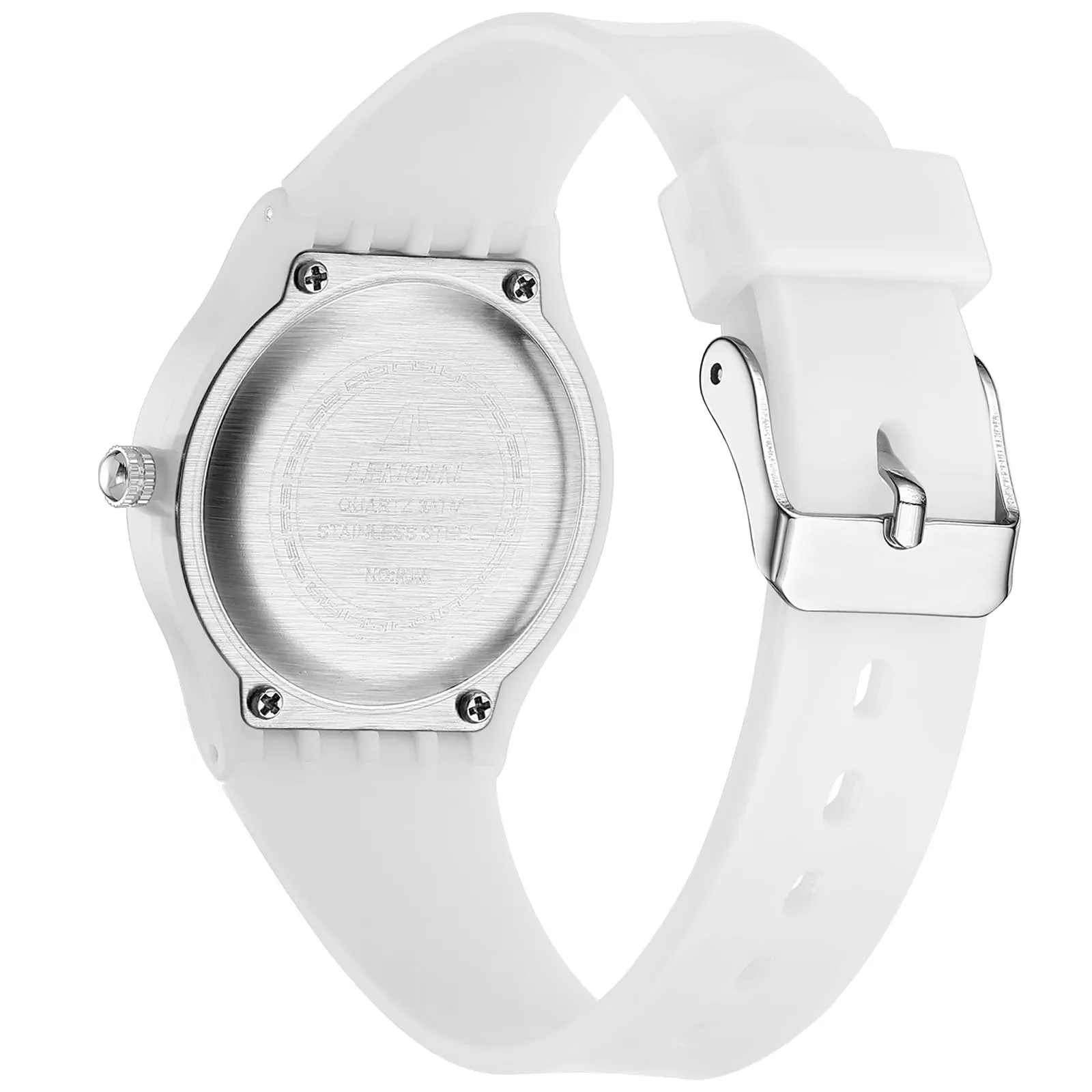 LN LENQIN Orologio Donna Analogico al Quarzo Cinturino Pelle 3ATM R045 - immagine 2