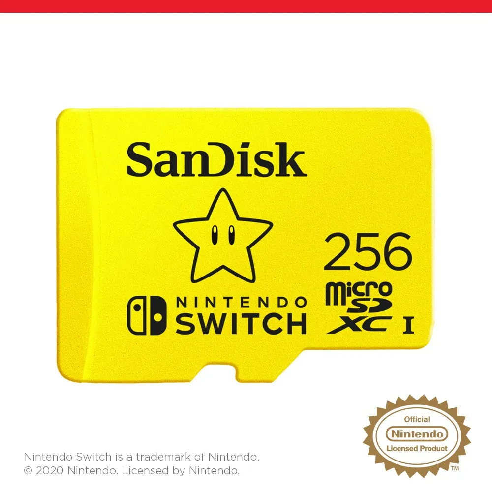 SanDisk 256GB microSDXC per Nintendo Switch, UHS-I Class 10 U3, fino a 100 MB/s - immagine 3