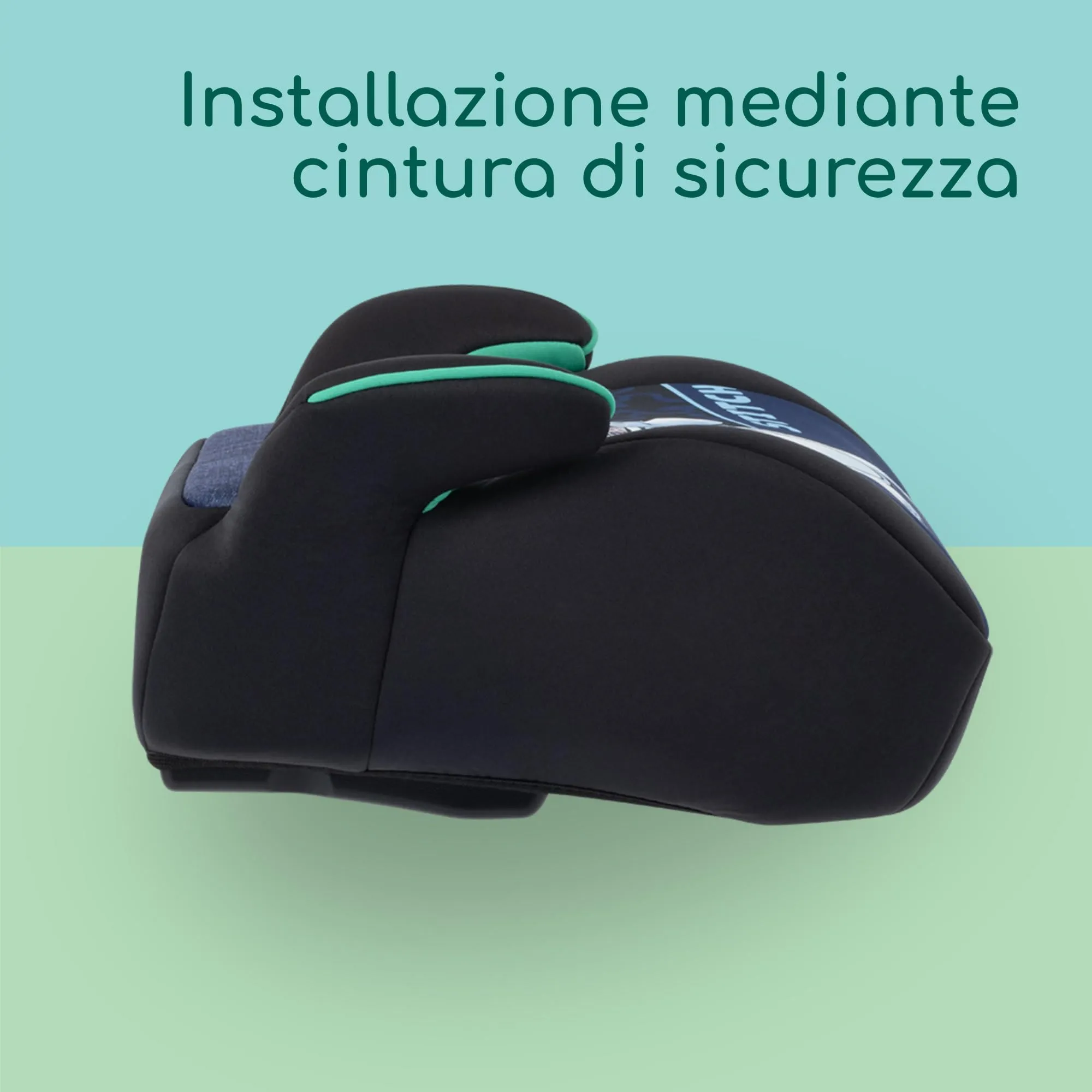 Bebeconfort Disney Manga i-Safe Rialzo Auto Bambini 6–12 Anni, 128–150 cm, Stitch - immagine 3