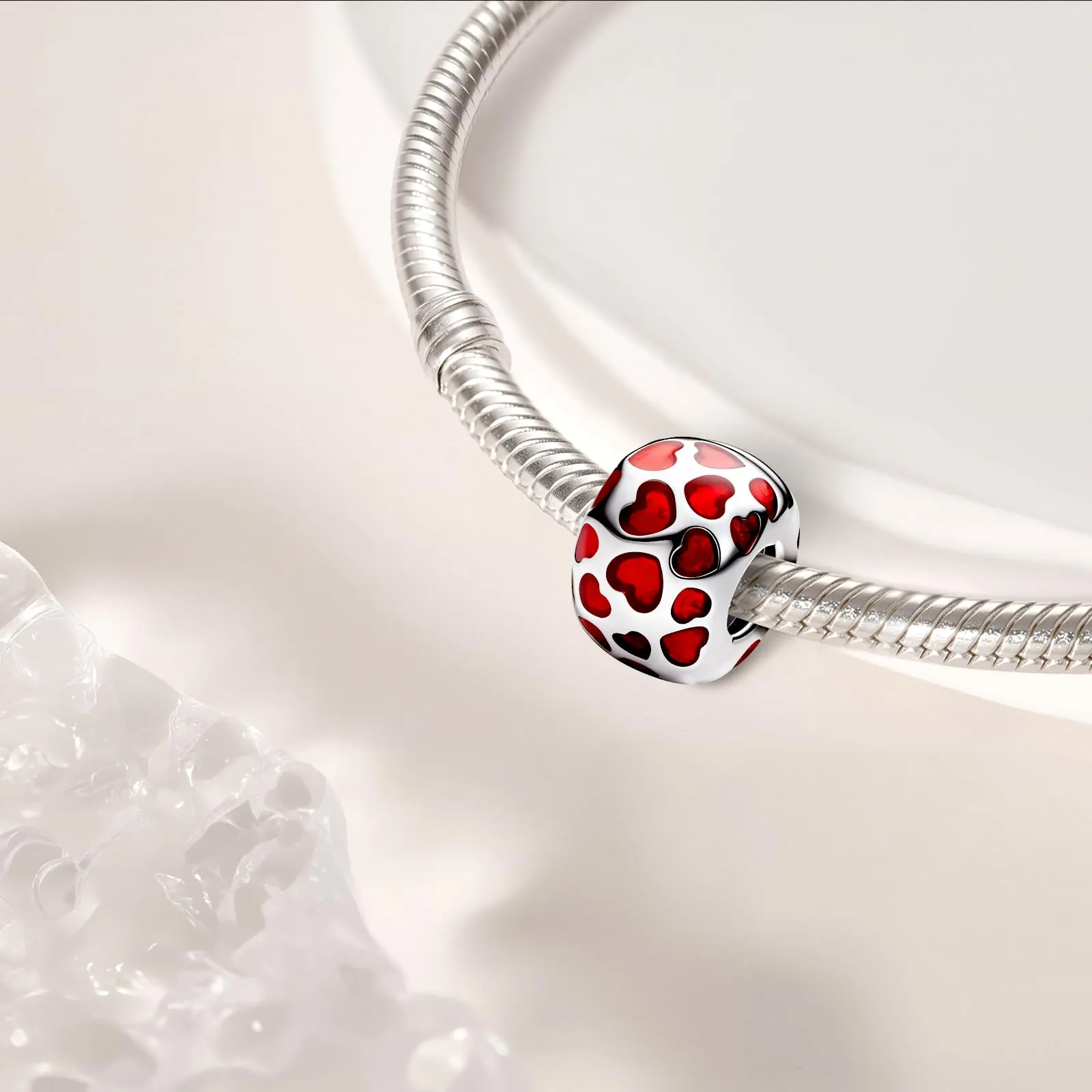J.Fée Ciondolo Charm per Bracciali e Collane in Argento 925 da Donna - immagine 7