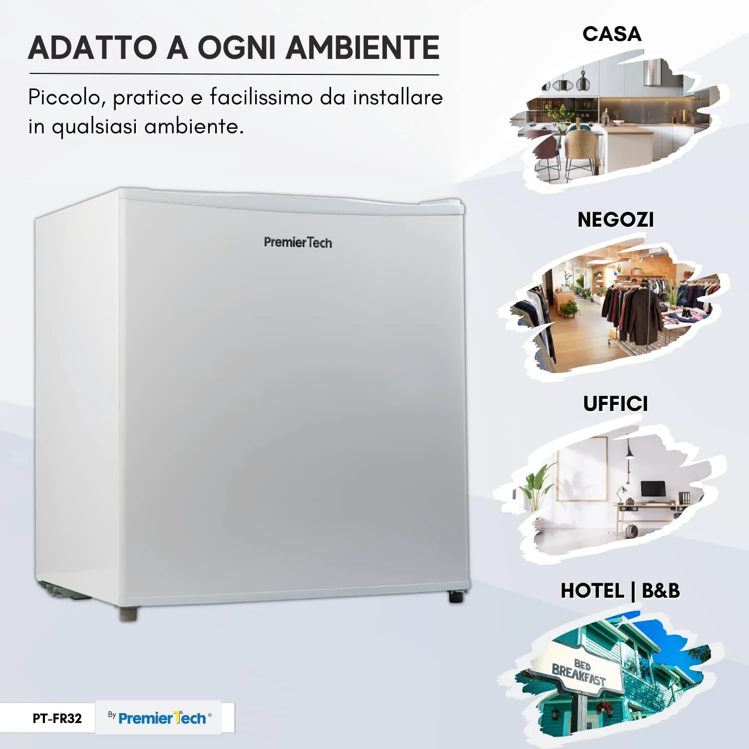 PremierTech Mini Congelatore 31 Litri 4 Stelle PT-FR32 - immagine 2