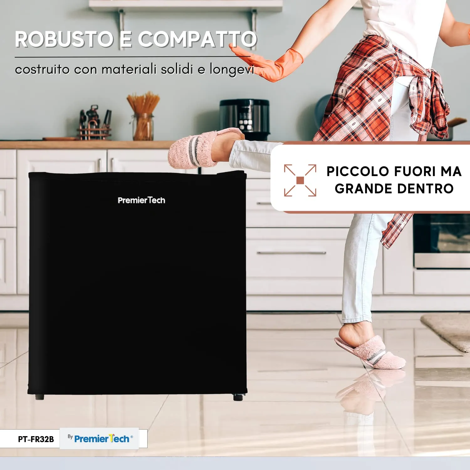 PremierTech Mini Freezer 31 Litri Nero PT-FR32B - immagine 8