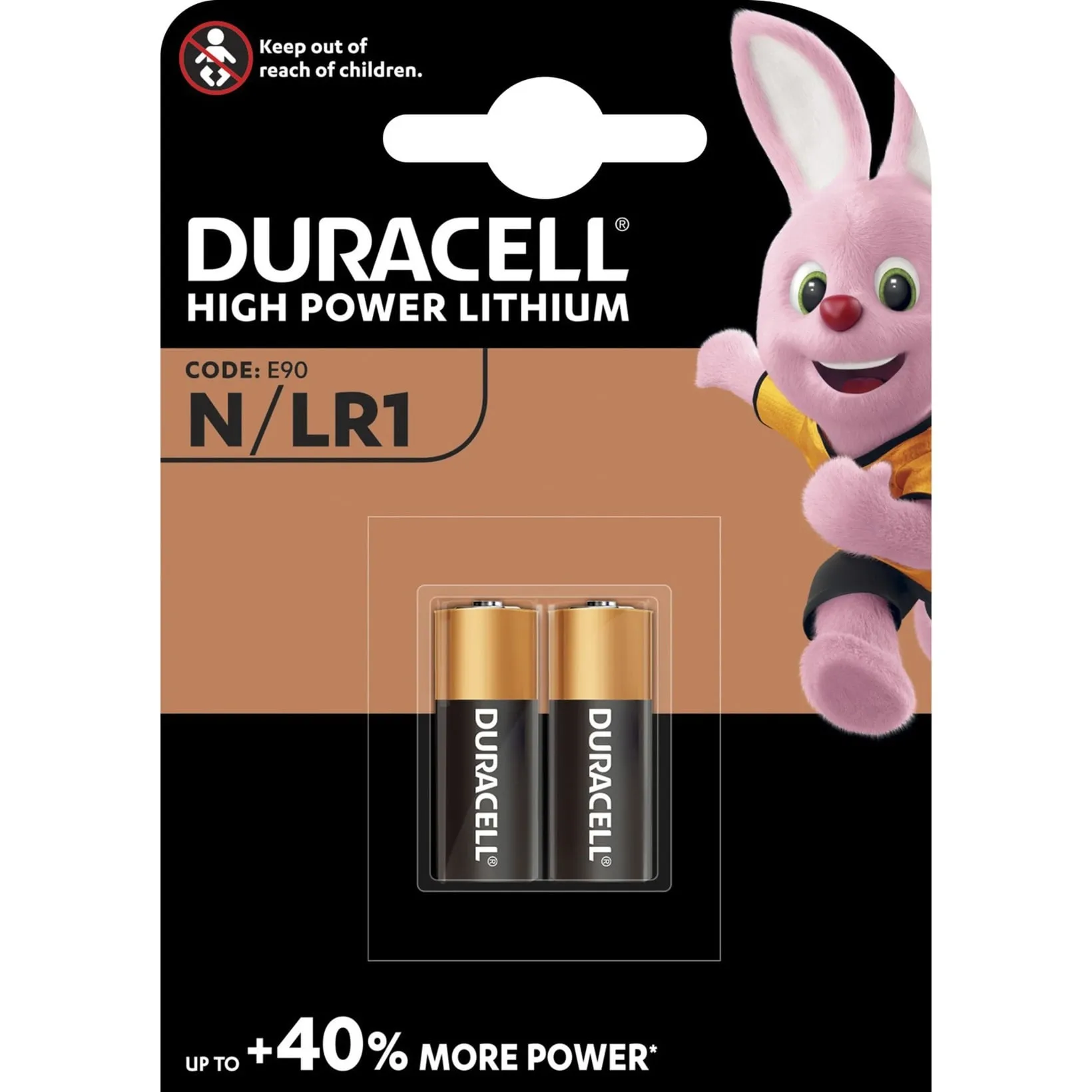 Duracell N Batterie Alcaline Specialistiche 1.5V, E90/LR1 (Confezione da 2) - immagine 1