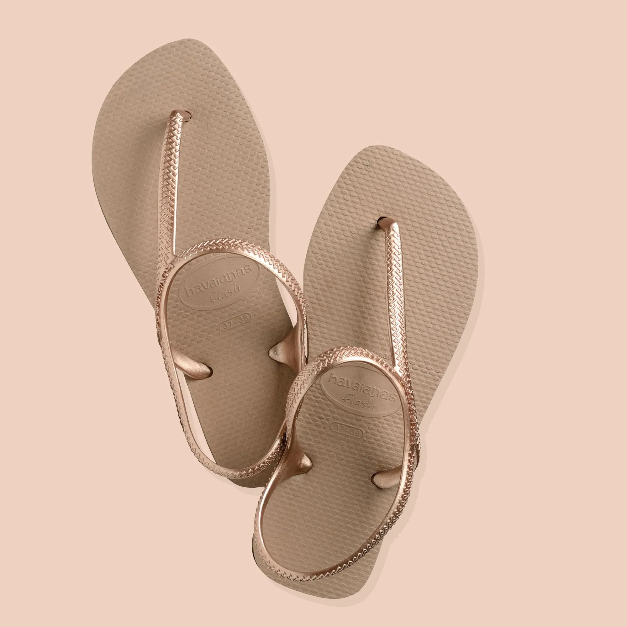Havaianas Flash Urban Donna Sandali - Rose Gold - 39/40 EU - immagine 3