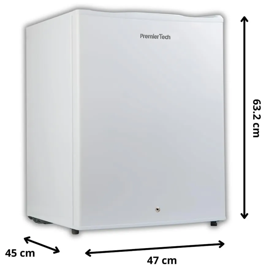 PremierTech Mini Congelatore 42 Litri Bianco con Chiave 4 Stelle PT-FR43K - immagine 4