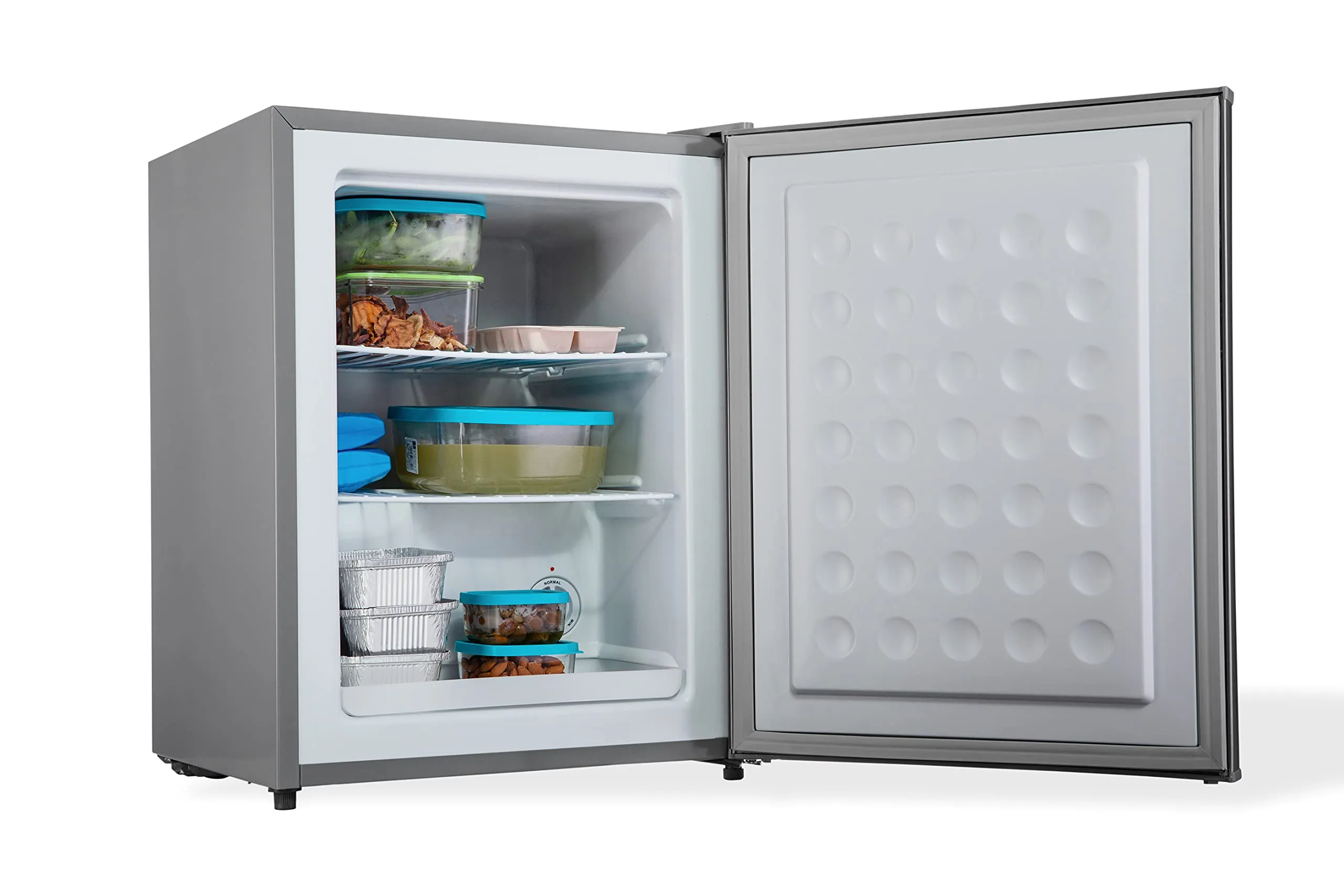 PremierTech Mini Congelatore da Tavolo 42L Silver PT-FR43S - immagine 2