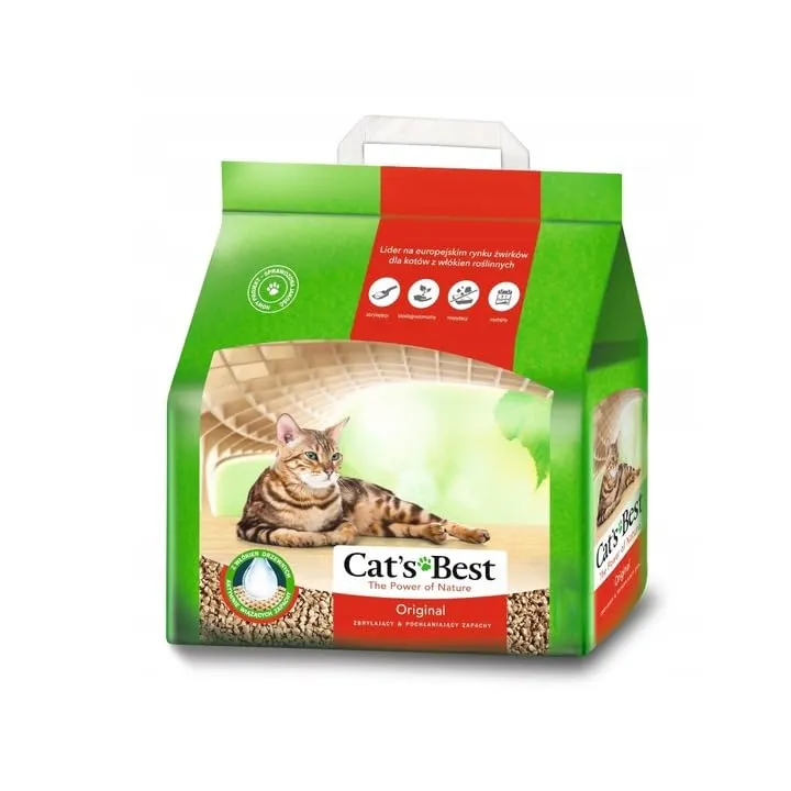 Cat's Best Okoplus Lettiera per Gatti 3kg - immagine 2