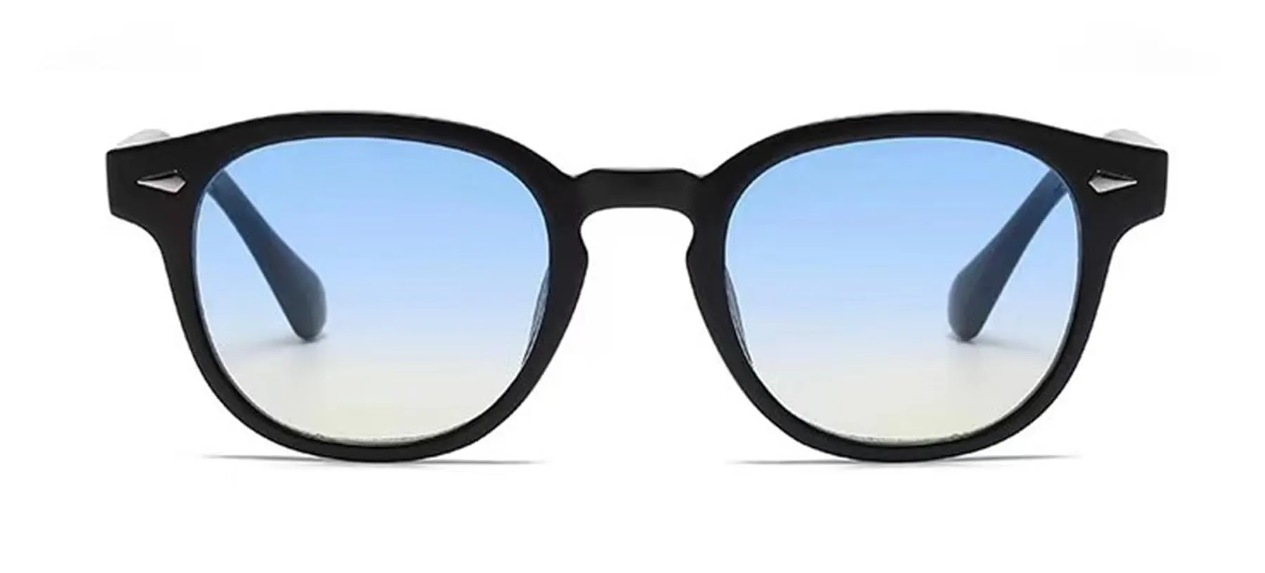 LHSDMOAT Occhiali da Sole Sportivi Vintage Anni '70 Rotondi UV400 Stile Depp per Uomo e Donna - immagine 2