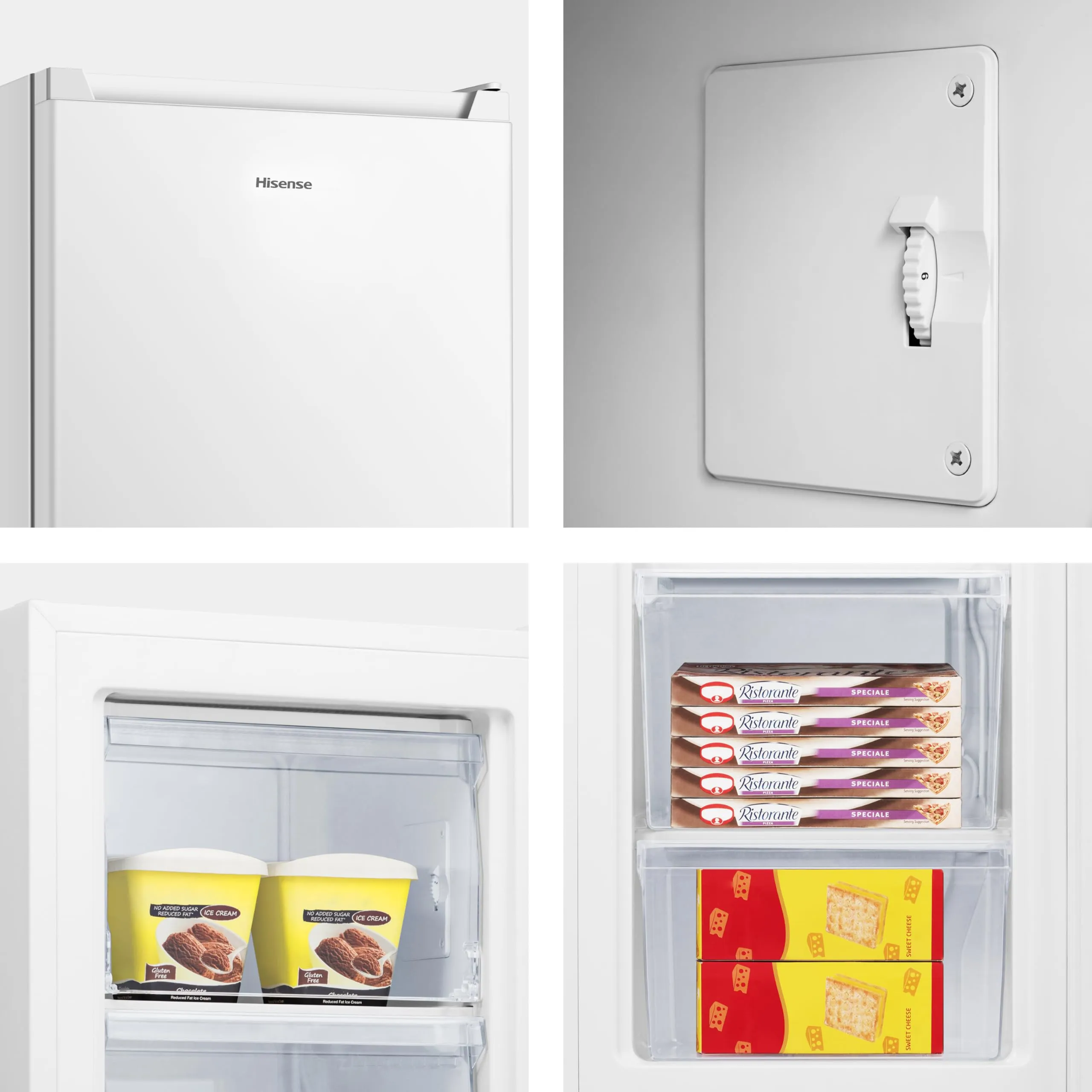 Hisense MUZ4859E Congelatore Verticale Bianco 61L - immagine 11
