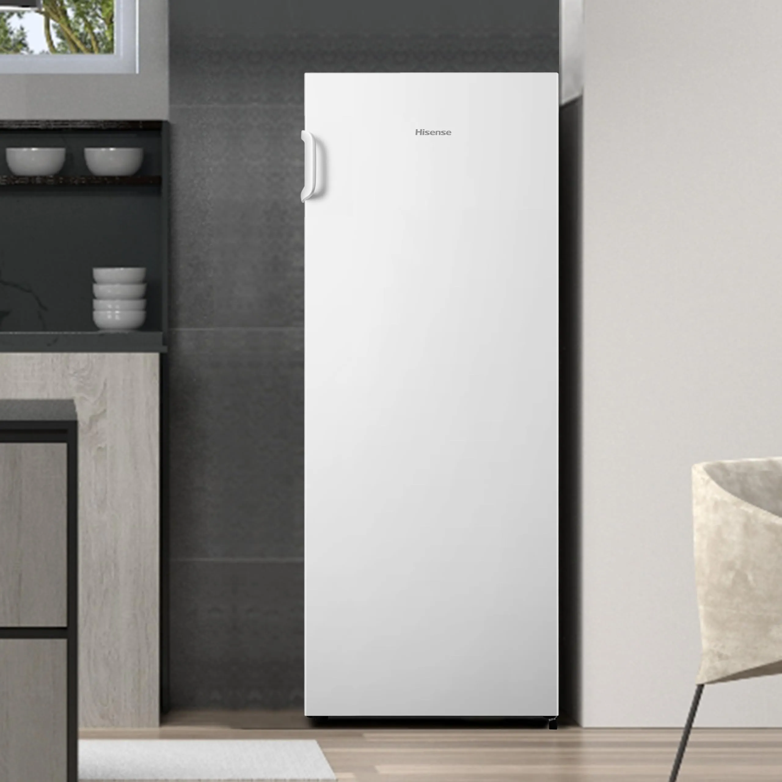 Congelatore Verticale Hisense FV191N4AW2 155 Litri Classe E - immagine 10