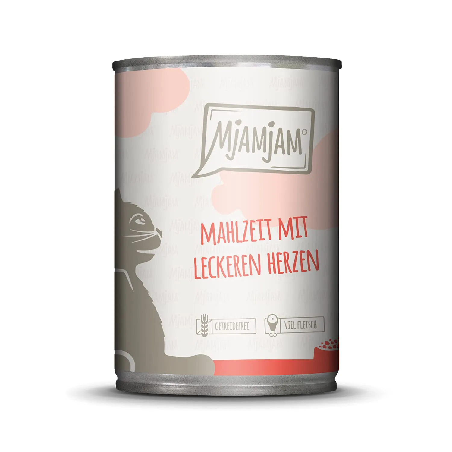 MjAMjAM Cibo Umido per Gatti con Cuori, Senza Cereali, 6 x 400 g - immagine 4
