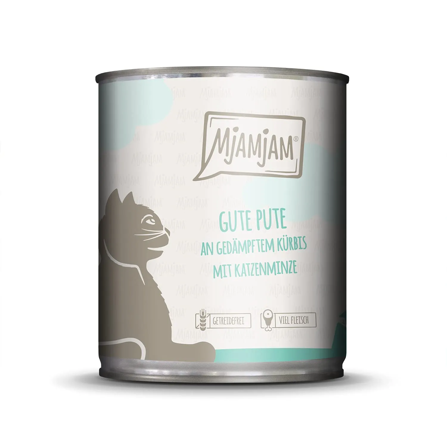 MjAMjAM cibo umido per gatti tacchino con zucca al vapore, senza cereali, 6 x 800 g - immagine 4