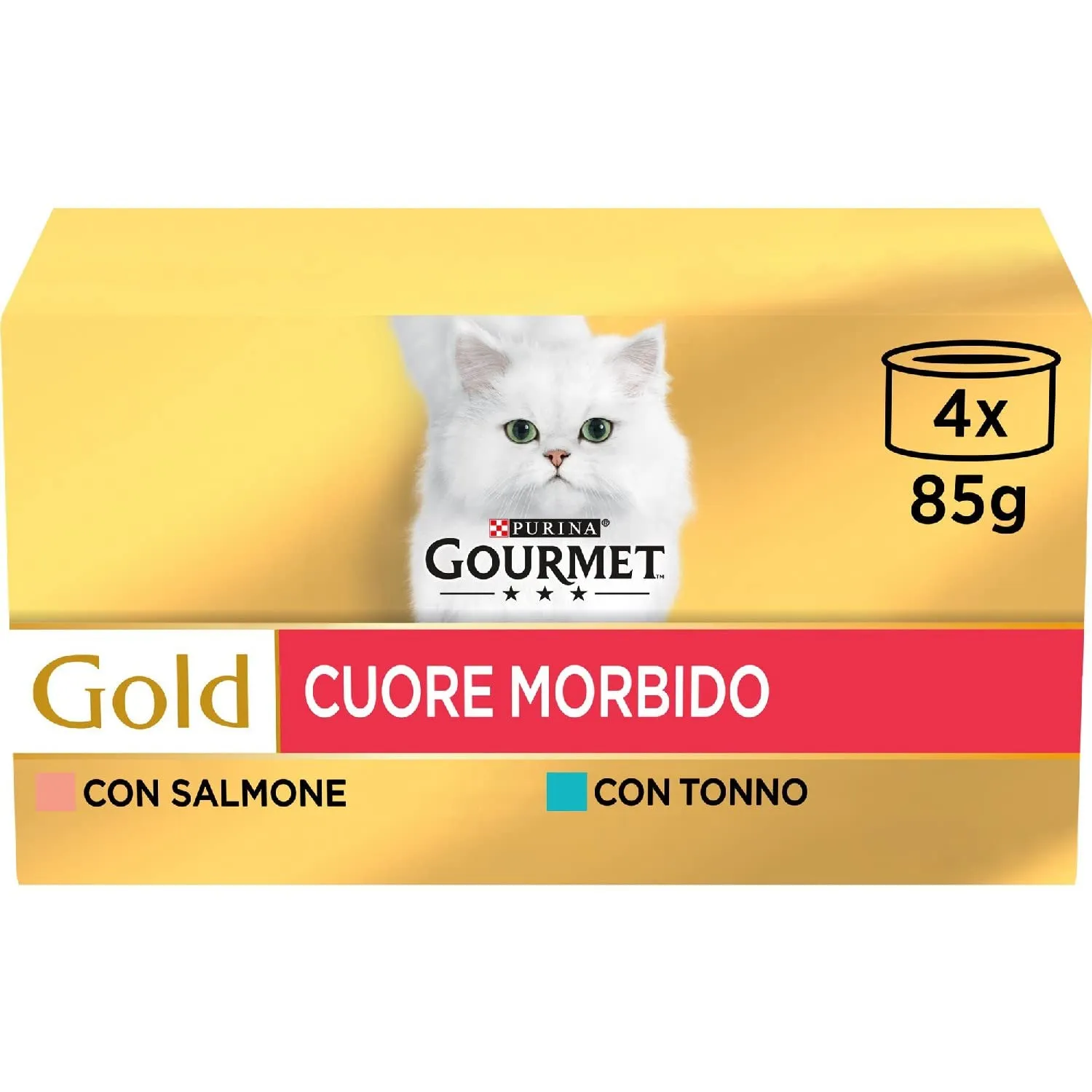 Gourmet Gold Cibo Umido per Gatti Adulti Cuore Morbido, 48 Lattine da 85 g - immagine 2