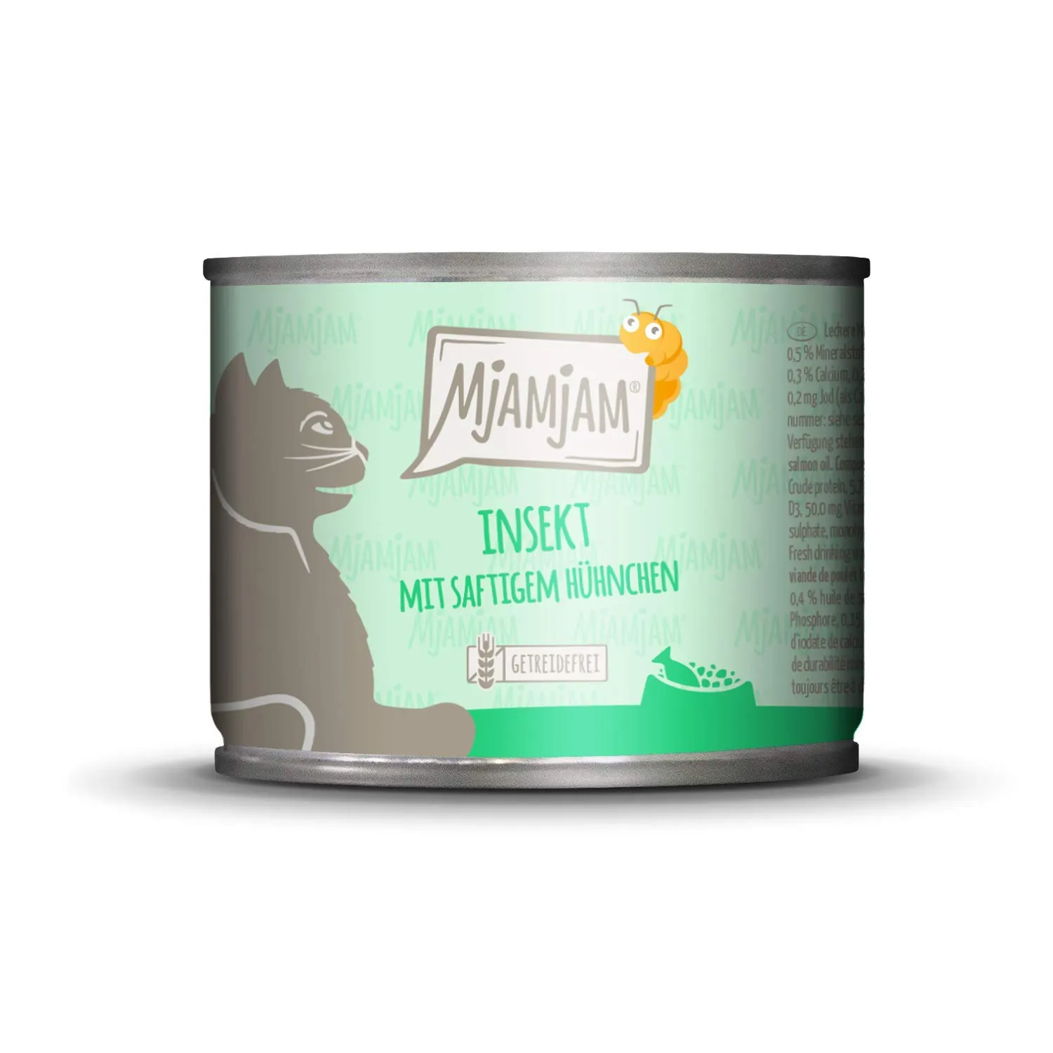 MjAMjAM Quetschie Cibo Umido per Gatti Insetto e Pollo, Senza Cereali, 6 x 200 g - immagine 4