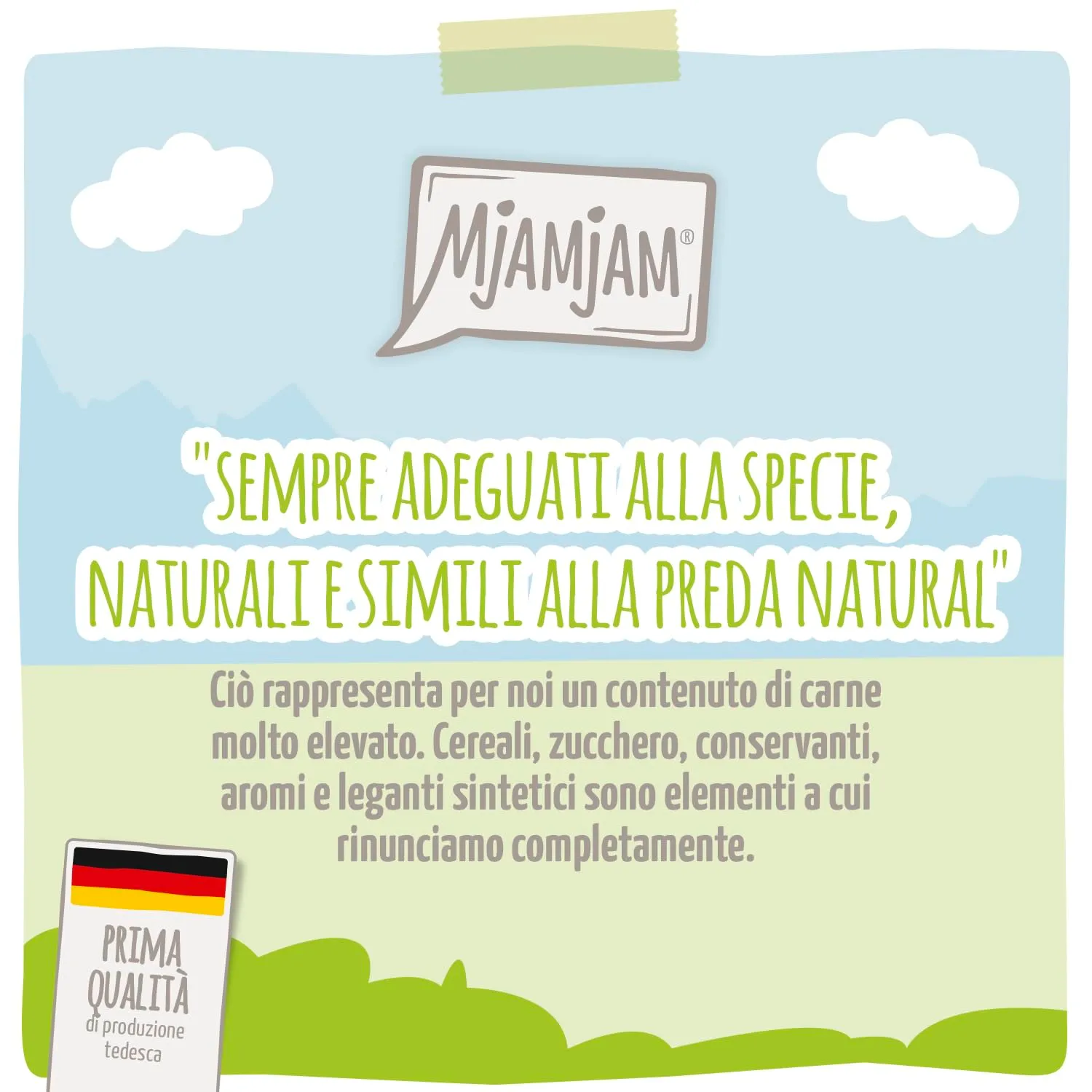 MjAMjAM Cibo Umido Premium per Gatti Senza Cereali, 12 x 200 g - immagine 3