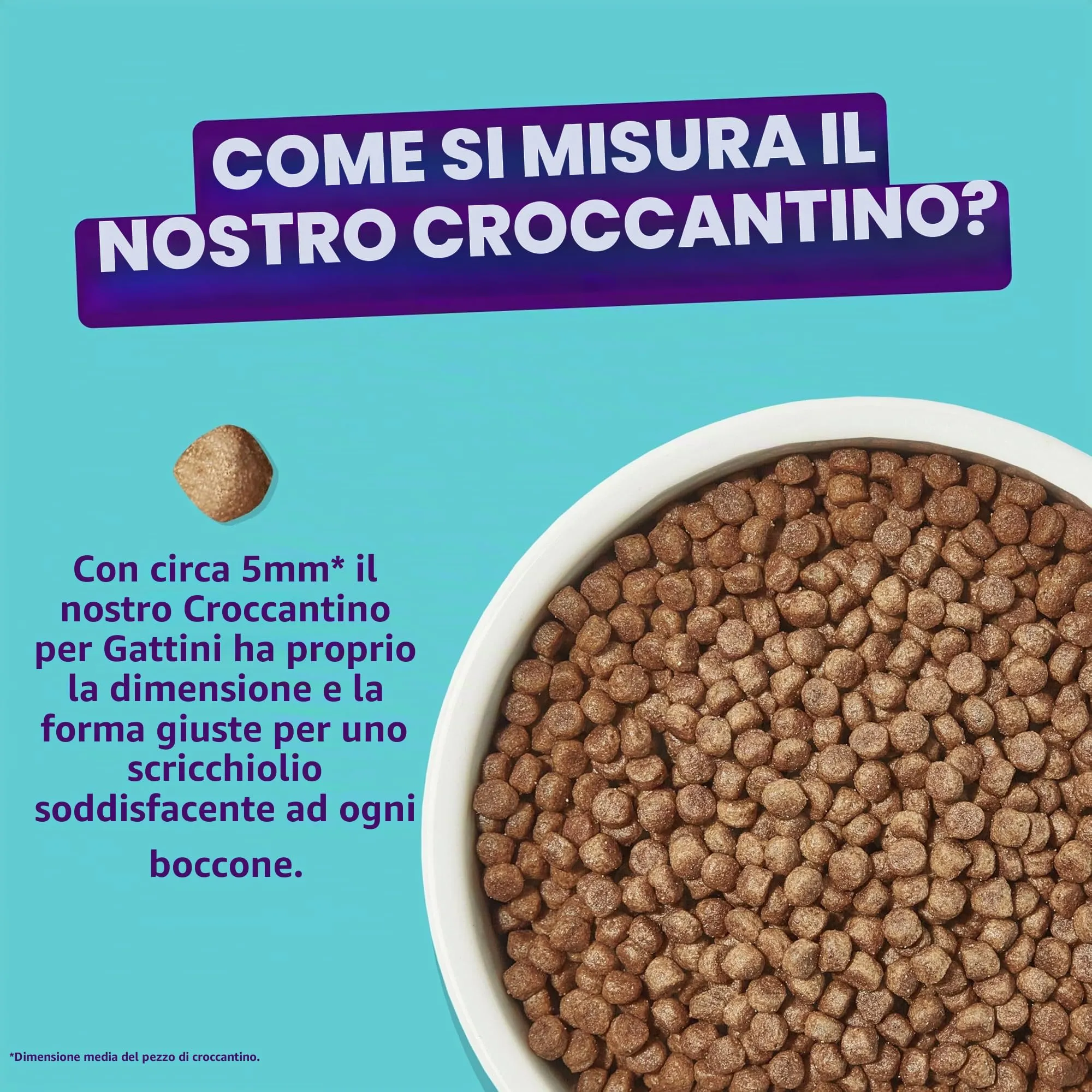 Edgard & Cooper Crocchette per Gattini Anatra e Pollo Fresco, Senza Cereali, 750g - immagine 5