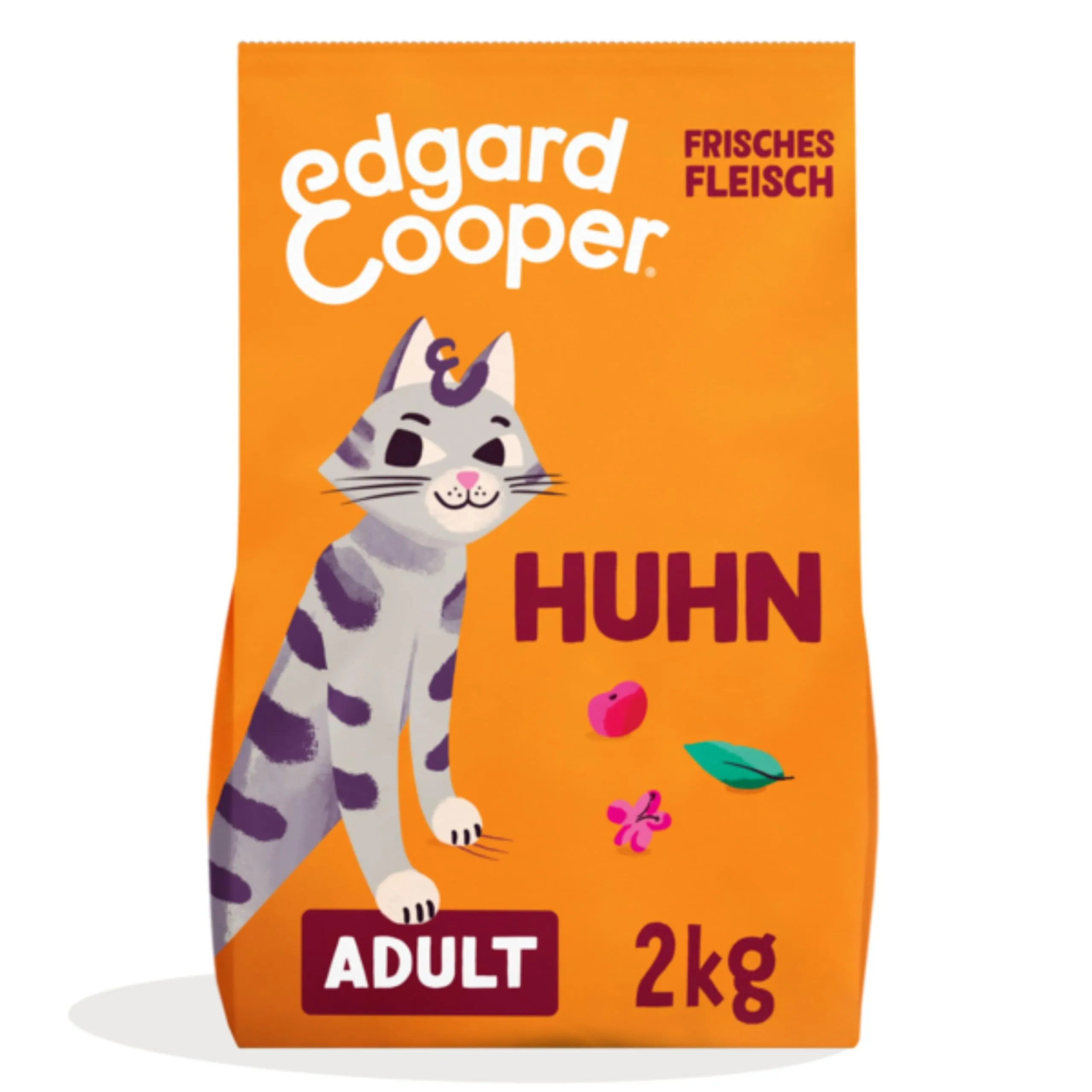 Edgard & Cooper Cibo secco per gatti al pollo, senza cereali, 2 kg - immagine 1