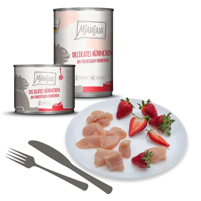 MjAMjAM Cibo Umido Premium per Gatti, Senza Cereali, Pacchetto Misto 6 x 200 g - immagine 6