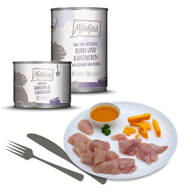 MjAMjAM Cibo Umido Premium per Gatti, Senza Cereali, Pacchetto Misto 6 x 200 g - immagine 7
