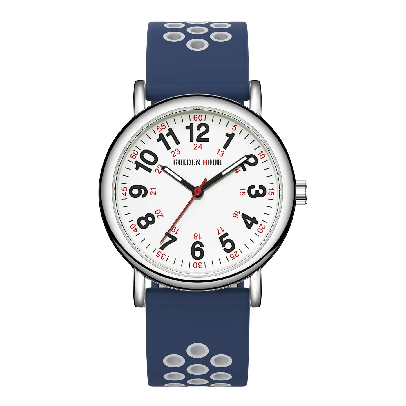 Golden Hour Orologio da Infermiere Impermeabile GH-1314 - immagine 2