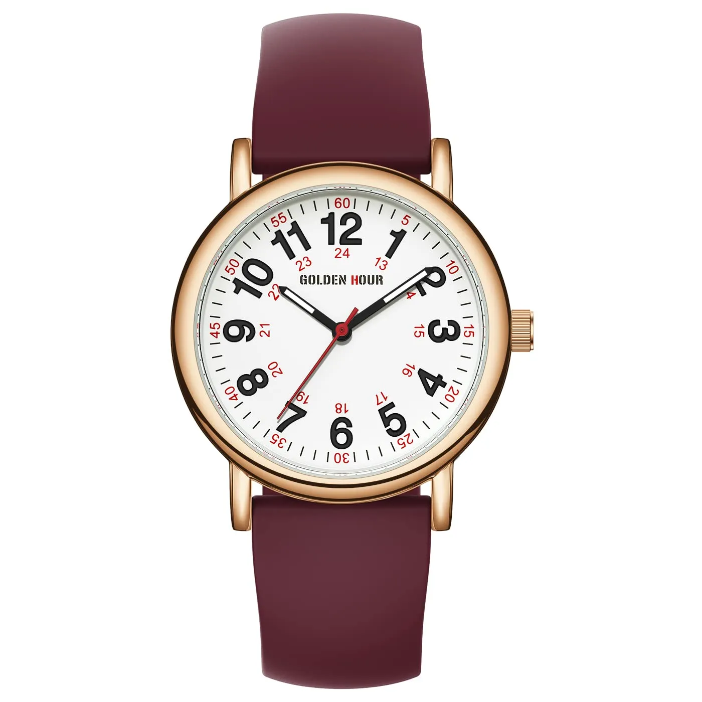 Golden Hour Orologio da Infermiere Impermeabile CA-GH-1314 - immagine 2