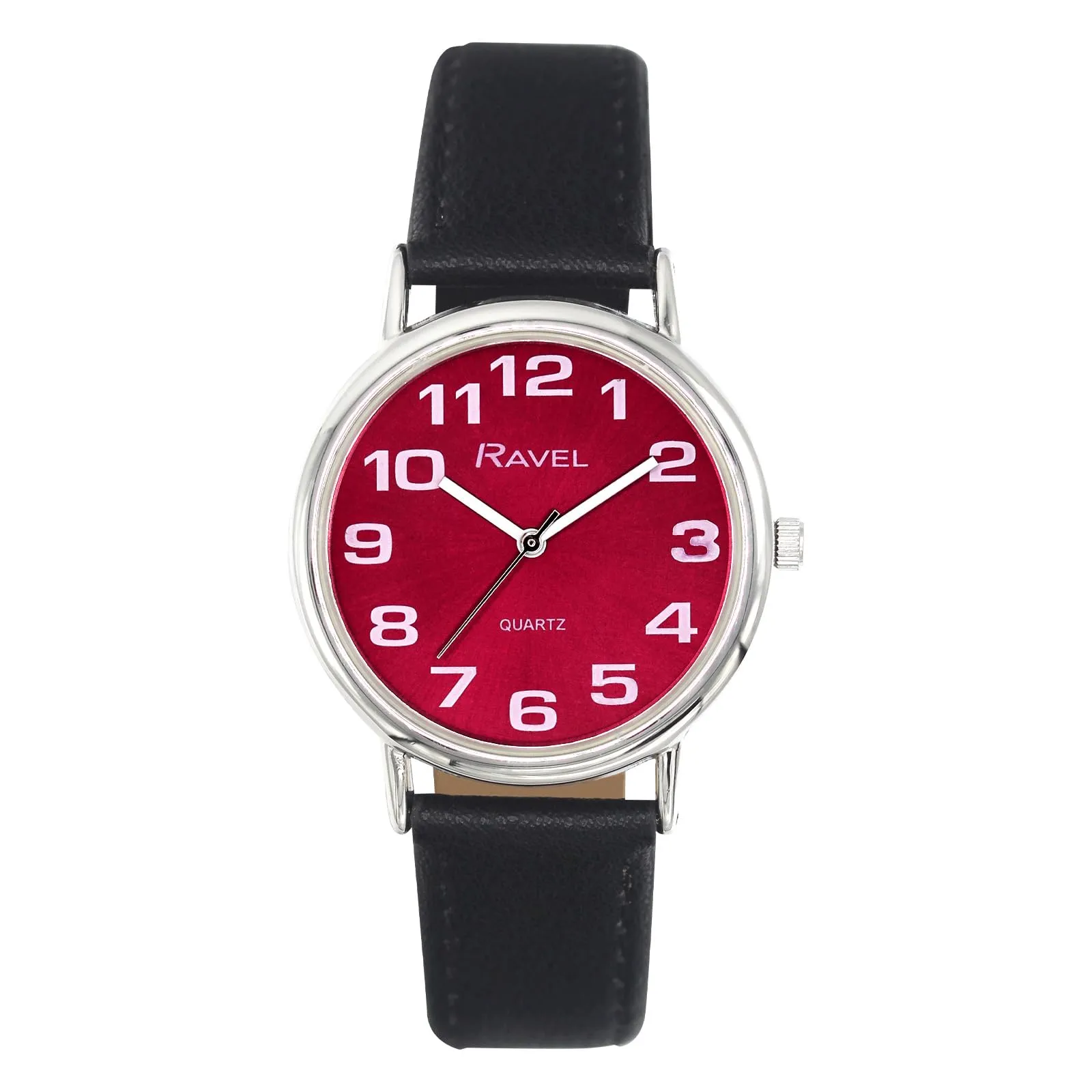 Ravel Orologio Analogico Unisex R0105.51.1 Quadrante Marrone Sunray Argento e Nero - immagine 1