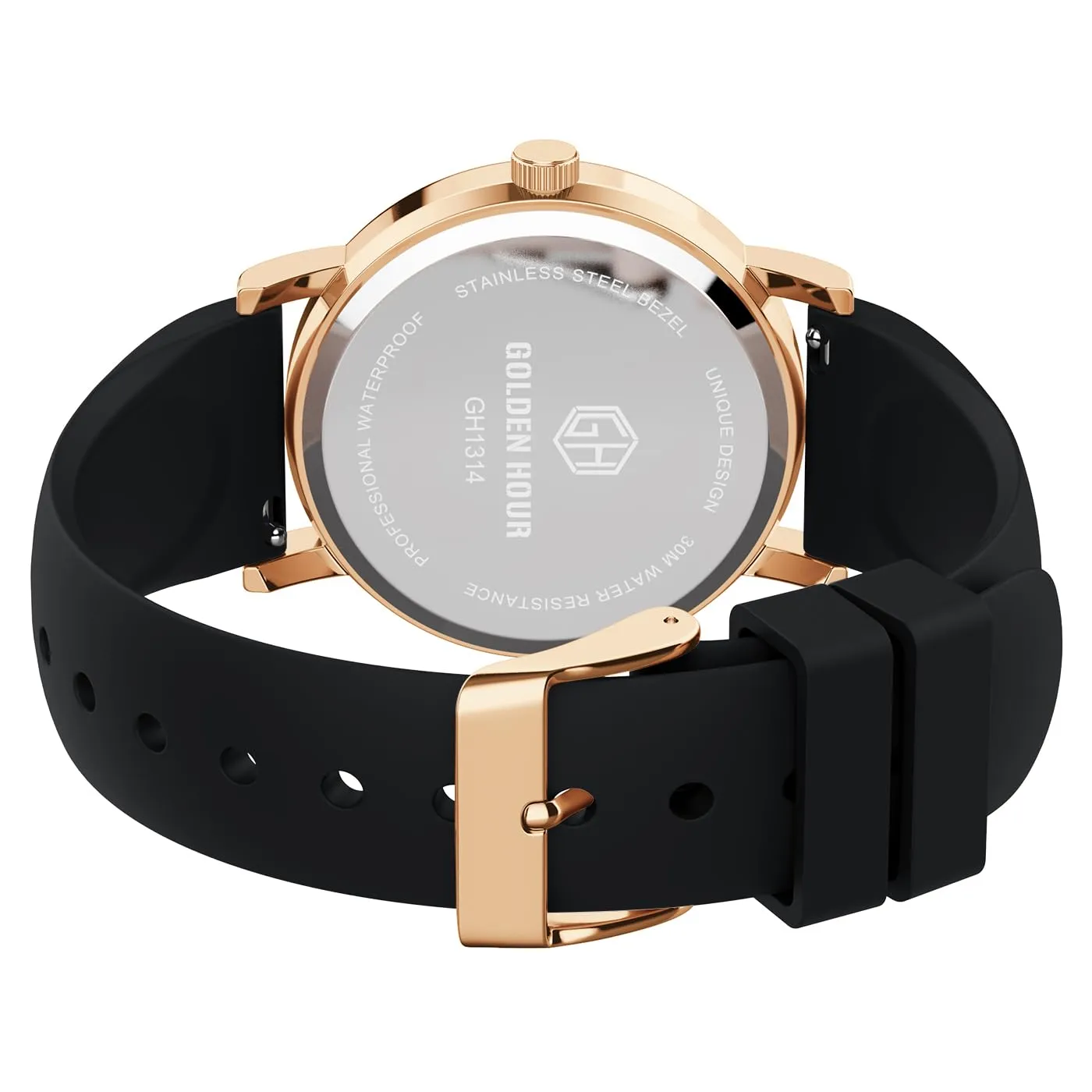 Golden Hour Orologio da Infermiere GH-1314 Impermeabile per Professionisti Medici e Studenti - immagine 4