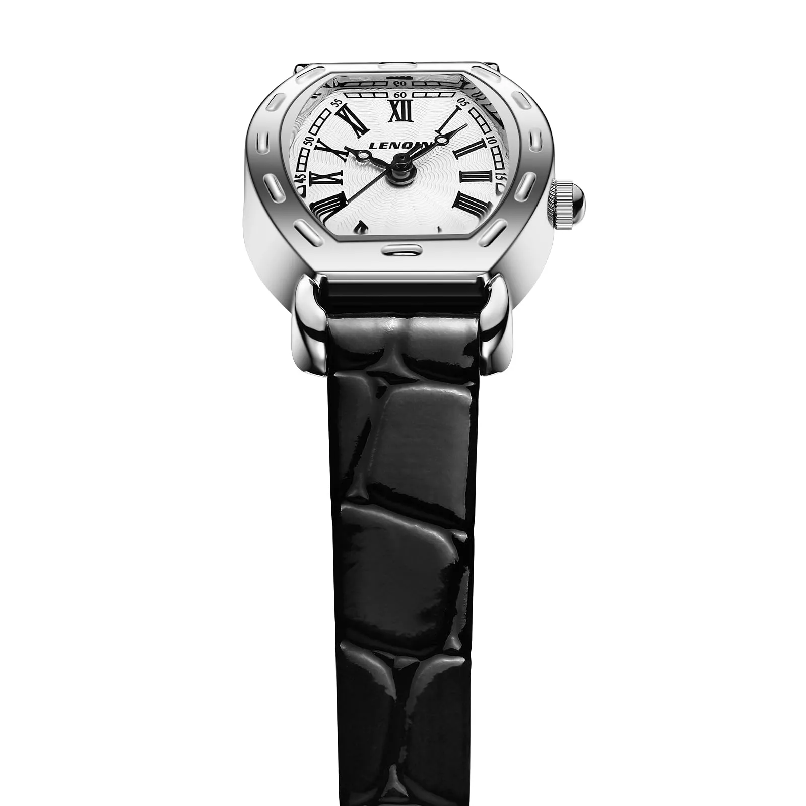 LN LENQIN Orologio Donna Analogico al Quarzo Cinturino Pelle 3ATM L0159 - immagine 4